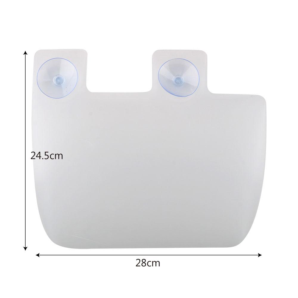 Cooking Oil Splash Proof Plates Translucent Sink Water Splash Baffle With Attached Sucker
