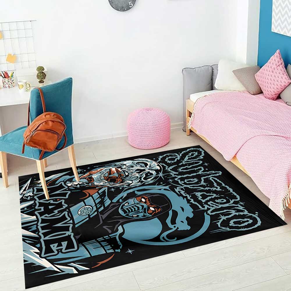 Warner Bros. Lavori (47) Personalizza il tuo tappeto con nome, cuscino per sedia da ufficio, regalo per camera da letto, soggiorno di casa.