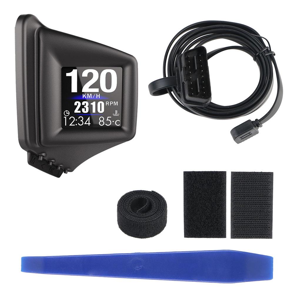 

Altitude Date Speedometer With Multiple Alarm Functions HD Display Screen Car Head Up Display Auto Accessories BeiDou GPS чёрный