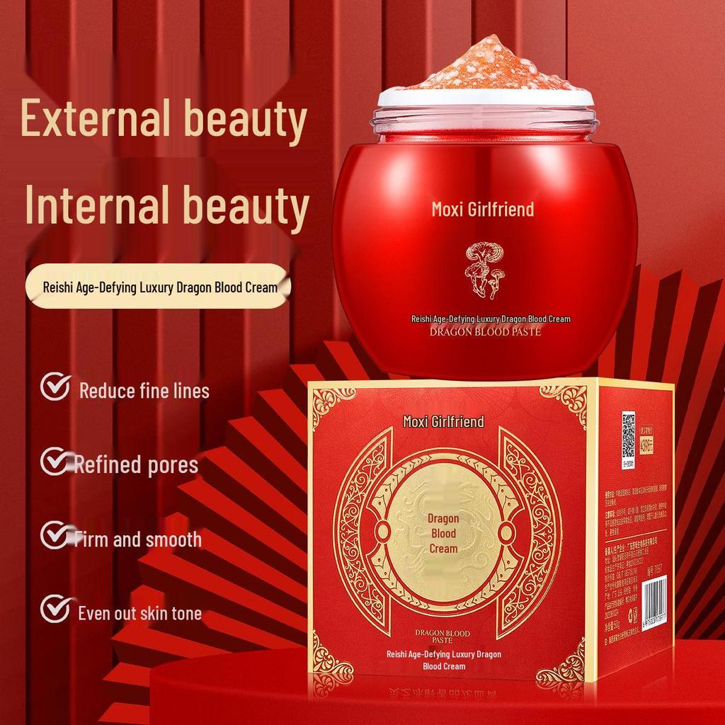 Jiao Bei Shi Dragon Blood Ganoderma Rejuvenating Anti-Wrinkle Moisturizing Cream