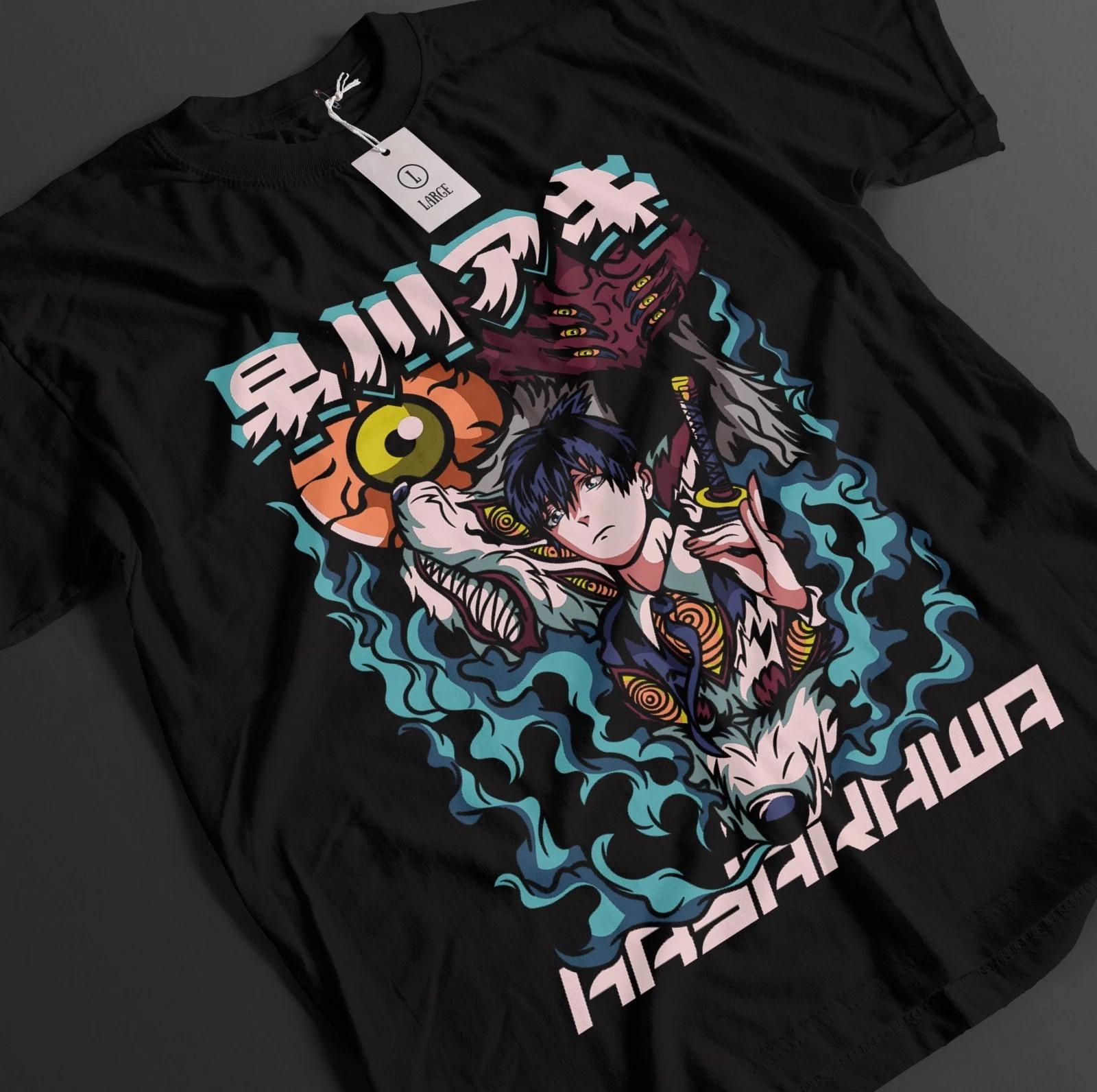 Футболка Человек-бензопила Пауэр Футболка Дэнджи Футболка Аки Аса Аниме Макима Унисекс Футболка M