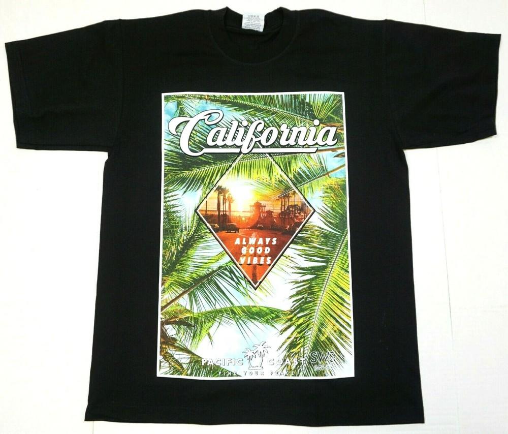 CALIFORNIA T-shirt Cali Always Good Vibes Urban Streetwear Men s Tee New Unisex T-Shirt XXXL
