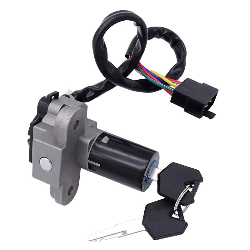 6 Wires Motorcycle Ignition Switch Lock Fuel Tank Gas Cap Cover Seat Lock Key for Ducati 916 996 998 748 Monster 750 1997-2002