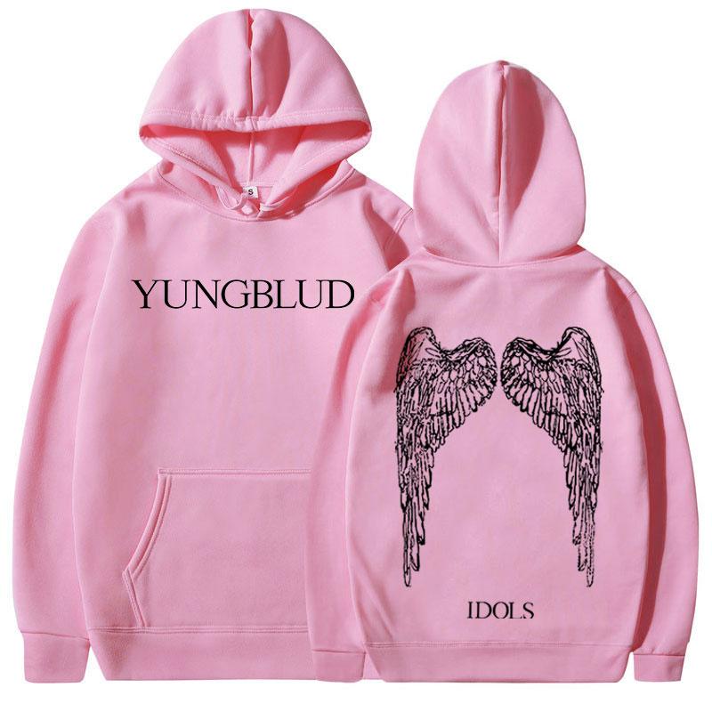 

Yungblud IDOLS Wings Альбомний Тур 2025 Худі Чоловіки Жінки Вінтаж Мода Худі З капюшоном Хіп-хоп Оверсайз Пуловери Вуличний Стиль 3XL