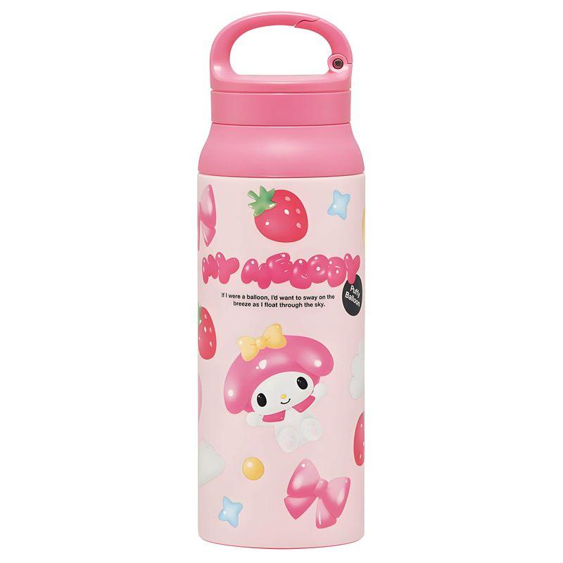 Japanese Skater Brand New Stainless Steel Thermos Cup with Handle and Tea Strainer, Sanrio Collaboration Cartoon Large Capacity Water Bottle