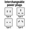 Originální AC adaptér SONICWARE LIVEN Series, 9V 1.8A, Multi-Plug (Kompatibilní s Japonskem, USA, Velkou Británií, Evropou atd.)