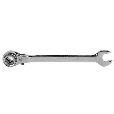Llave de carraca Acero Cromo Vanadio Doble Uso Herramienta de Reparación para el Hogar 1922mm