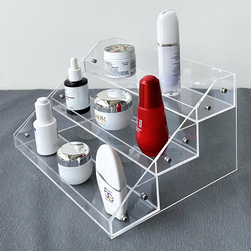 Acryl-Mehrschicht-Organizer für Parfüm, Make-up, Hautpflege und Zigaretten