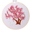 Full Range Of Embroidered Cross- Embroidered Fabrics With Floral Kits