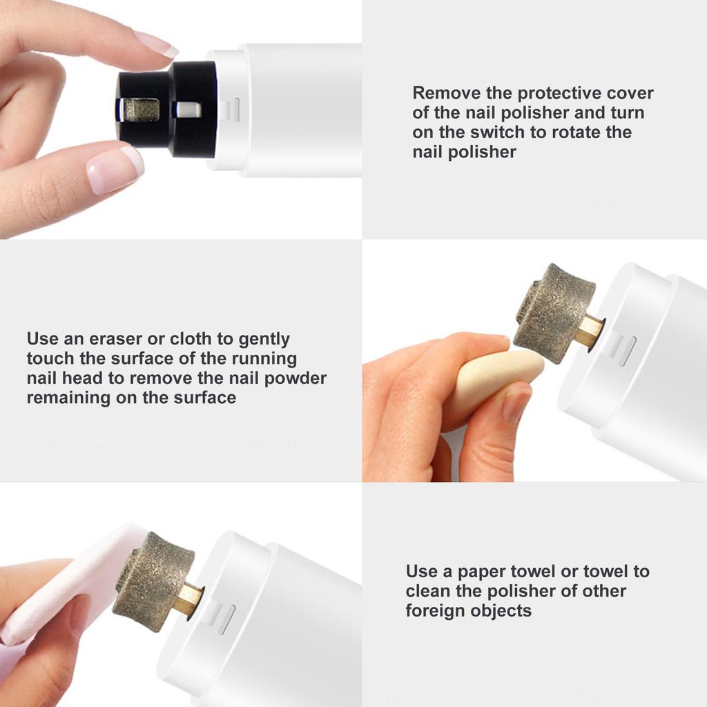 Electric Pet Dog Nail Grinder For Dog Nail Clippers Rechargeable USB Charging Pet Grooming Trimmer Tools Accessories