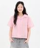CHASECULT Women'S Open Collar Striped Short Sleeve Shirt-Fbrg5576D0P