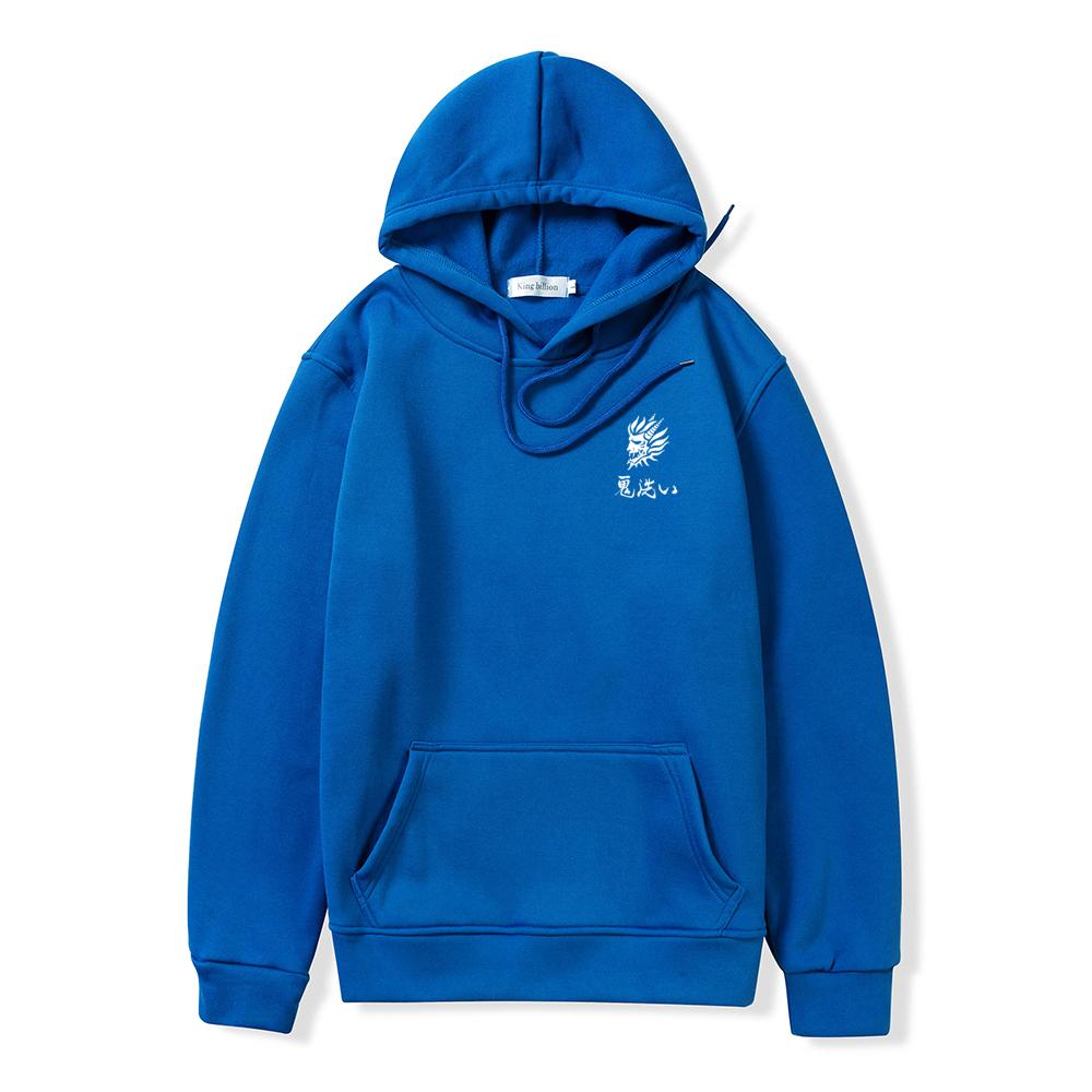 New Hoodie Brand Clothing Casual Hooded Men Fashion Sweatshirts Fleece Oversized Loose Streetwear