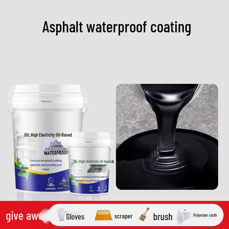 Moler Oil-Based Asphalt Waterproof Coating