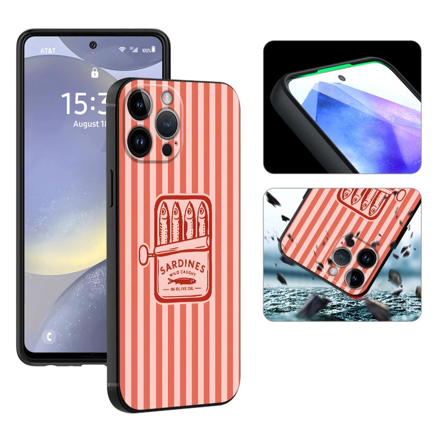 Cartoon Kreativer Fisch Handyhülle Handyhülle für Apple iPhone 17 Pro Max 13 16 14 15 Pro 7 8 11 XR XS MAX 17e Air 12
