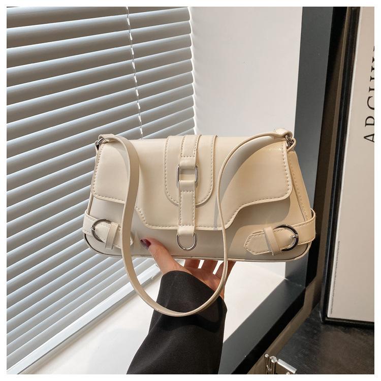 Bag Lady 2025 New Trendy High Sense Fashion Shoulder Messenger Bag Retro Versatile Internet Celebrity Explosion Small Square Bag