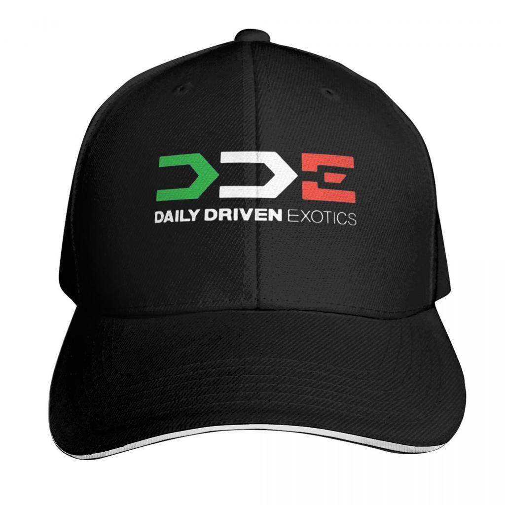 DDE Daily Driven Exoticss Baseball Cap Luxury Caps Hat Luxury Brand Summer Hat Cosplay Unisex Womens