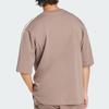Adidas Originals Adicolor Oversized Crew Neck Short Sleeve T-Shirt Men Tops Shadow-Brown JP1058