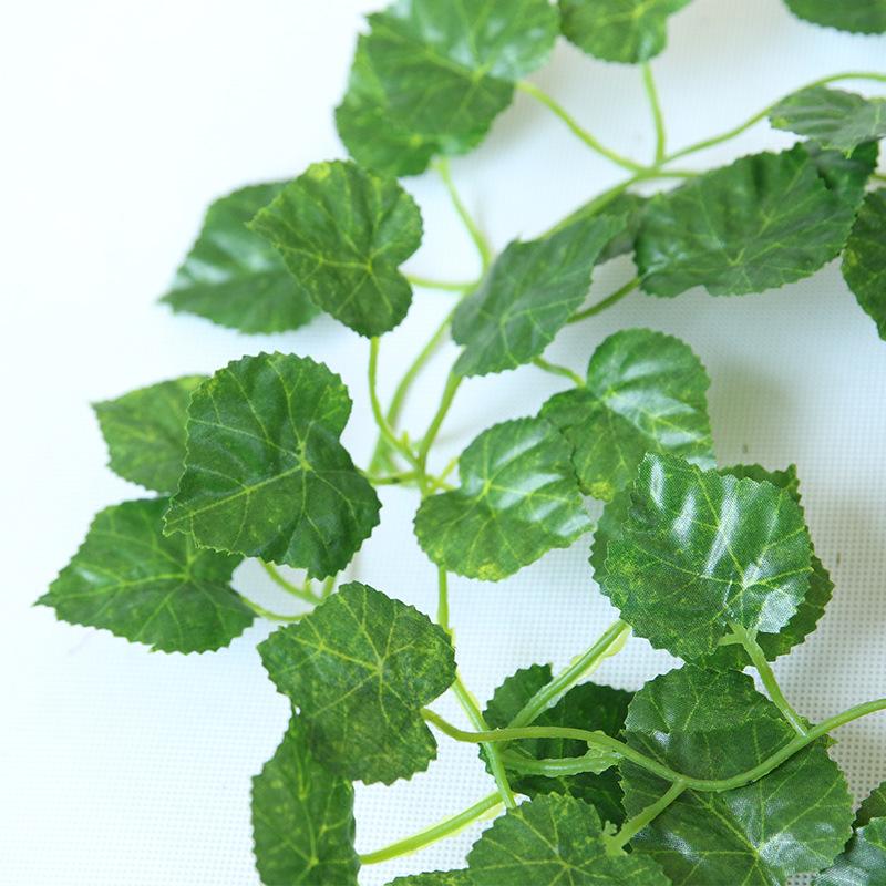 

72-листный укроп, маленькая полоска батата, плющ, имитация растения, лиана, декоративный поддельный цветок, пластиковый искусственный цветок, зеленая лиана из листьев