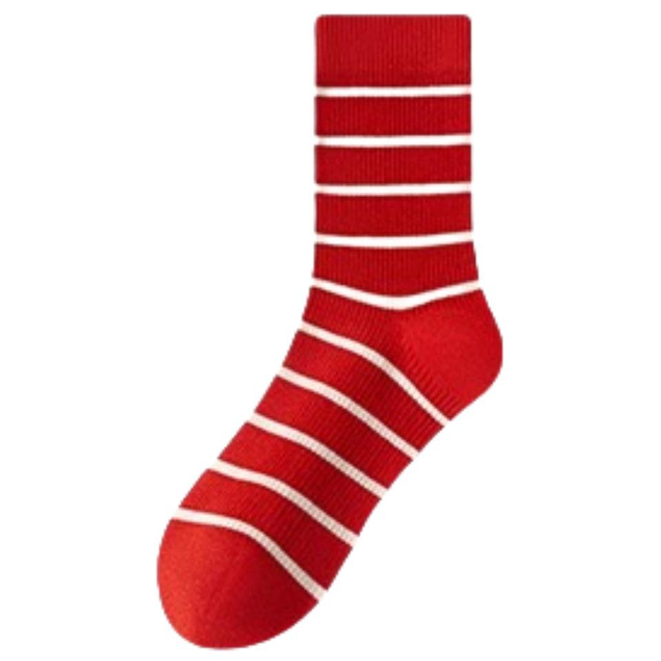 Women s Year of the Snake Red Seamless Long Socks - Pure Cotton for Autumn & Winter, Perfect for Weddings & New Year 2025. One Size