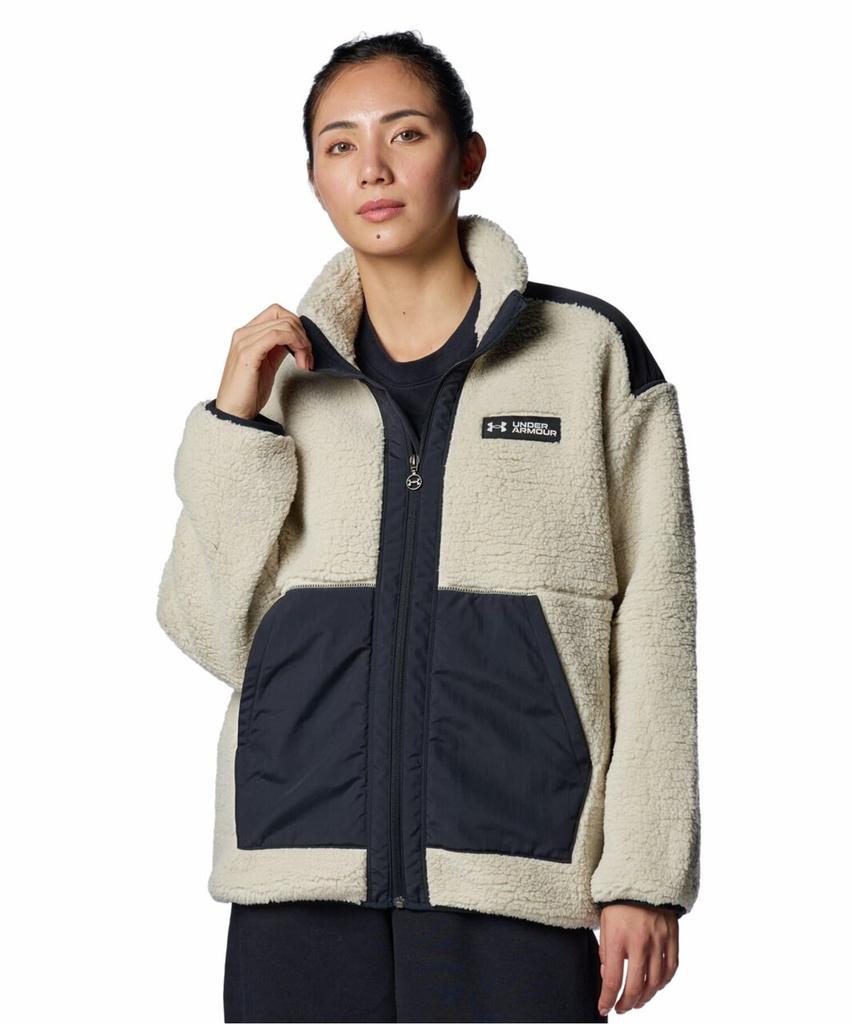 Under Armour UA Sherpa FZ Jacket Khaki Base LG /