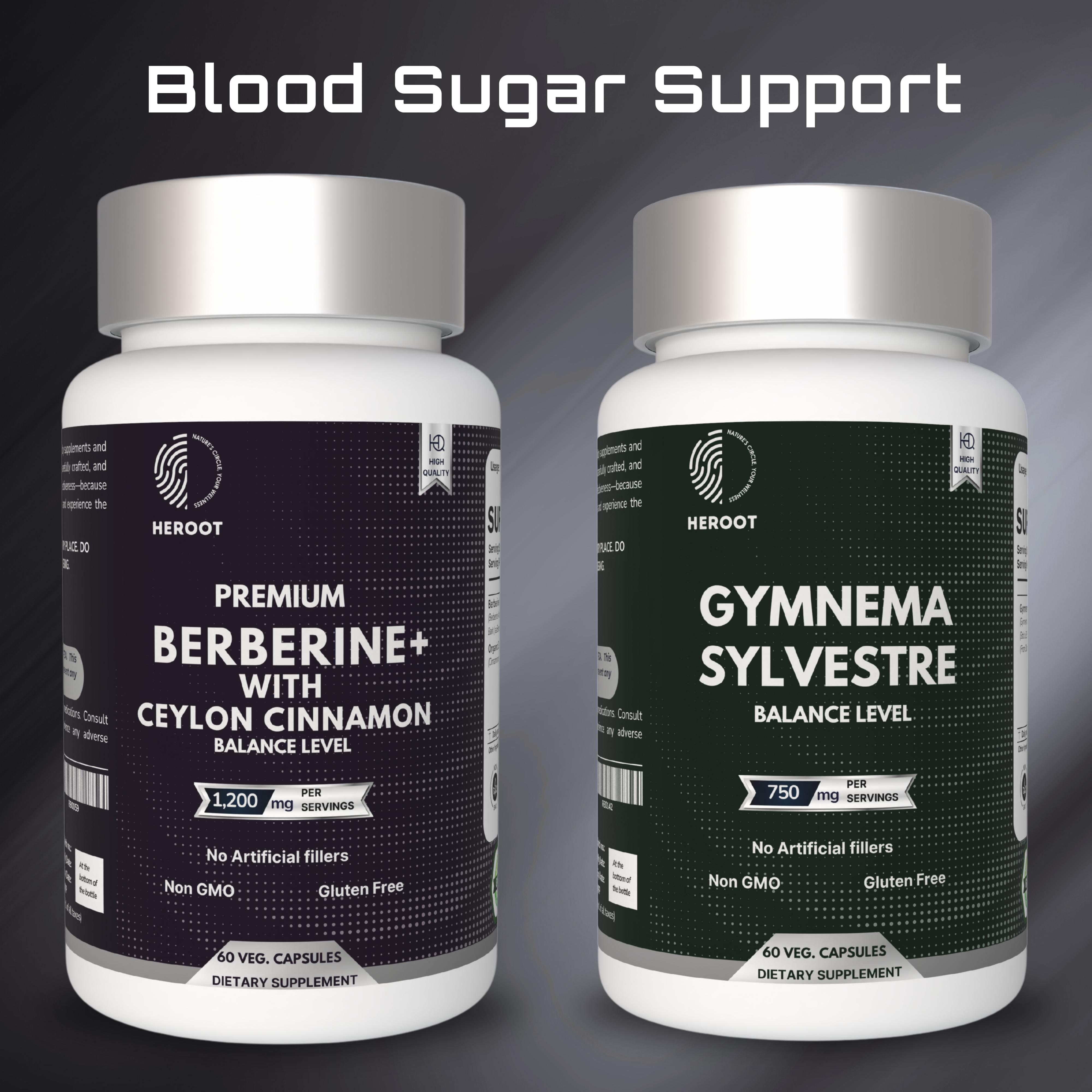 

Підтримка рівня цукру в крові Gymnema Берберин і кориця Здоров я серця Серцево-судинна система Pack = 60 Capsules