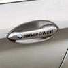 X4 X5 X6 Für BMW 4 STÜCKE Autoemblem Für BMW Power Aufkleber Autotürgriff Aufkleber Für BMW X1 X3 X5 X6 M3 M5 M6 E46 E39 E90 E60 E36 E39