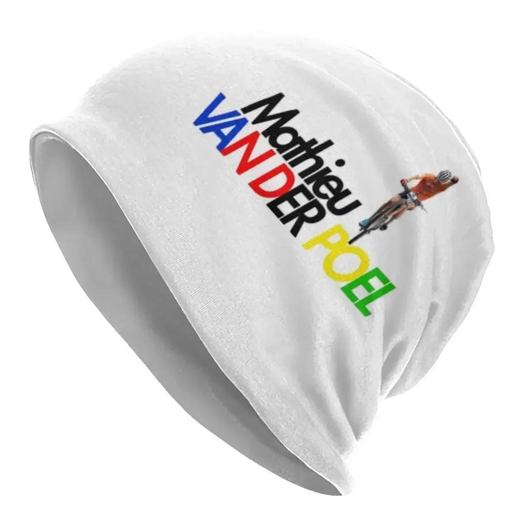 Mathieu Van Der Poel Warm Knitted Cap Fashion Bonnet Hat Autumn Winter Outdoor Beanies Hats for Unisex WoUnisex Adult