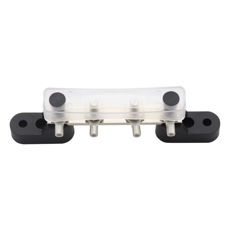 Versatile and Reliable 4 Way M6 Busbar Long lasting & Rust resistant Busbar 100A for Automotive & Marine Applications