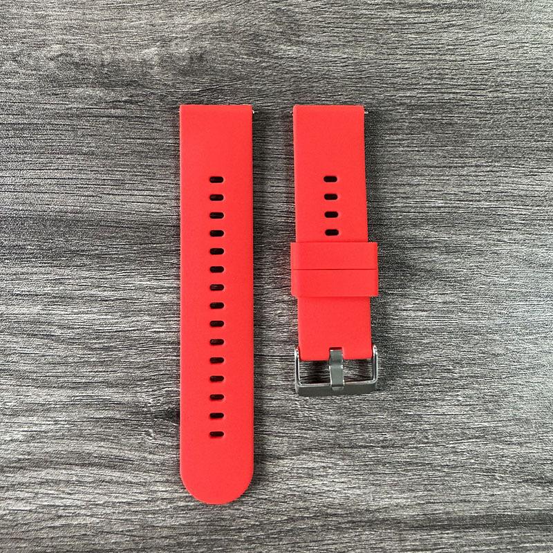 

1 шт. Часы Huawei Высокое качество Ремешок для умных часов Универсальный силиконовый ремешок Замена Ремешок 22 мм Аксессуары или Samsung Active 22mm