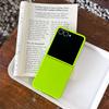 Custodia Originale in Silicone Liquido Morbido Per Samsung Galaxy Z Flip 7 6 5 Colori Caramella Opaca Antiurto Copertura Ultra Sottile Flip7