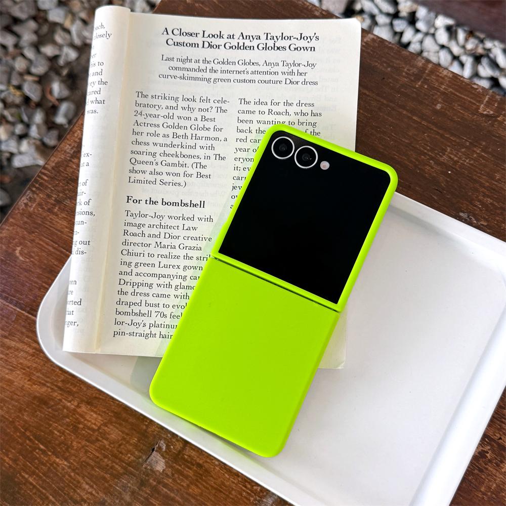 Custodia Originale in Silicone Liquido Morbido Per Samsung Galaxy Z Flip 7 6 5 Colori Caramella Opaca Antiurto Copertura Ultra Sottile Flip7