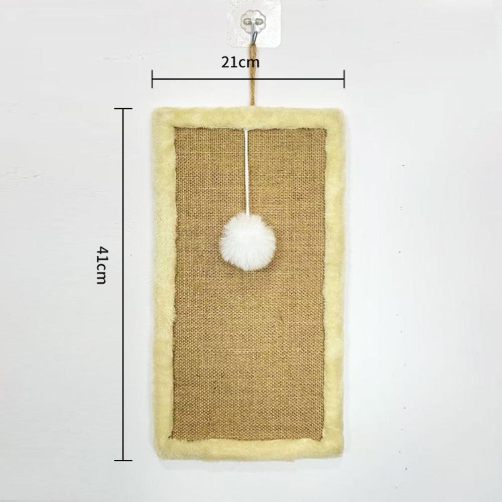 Wall-mounted Sisal Pad Durable Scratching Posts High Quality Interactive Toys  Furniture Protector