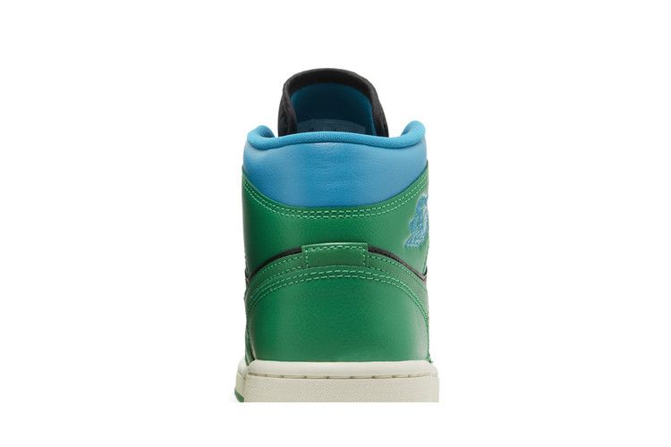 Damskie Air Jordan 1 Mid 'Lucky Green Aquatone'