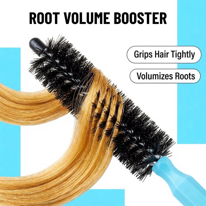 Salon Professionelle Mini-Rundbürste 1/2 Stück 16 mm/22 mm Verdrehtes Design Leicht für kurzes langes Haar DIY Friseur