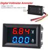 DC0-100V 10A 50A 100A Voltmeter Amperemeter Rote Blaue LED Amp Dual Digital Spannung Strom Messgerät Tester Motorrad Auto Zubehör
