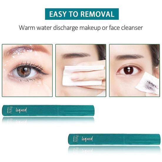 Thrive Mascara Liquid Lash Extensions Vodotěsná Potuodolná dlouhotrvající řasenka pro plnější natočený make-up Příslušenství