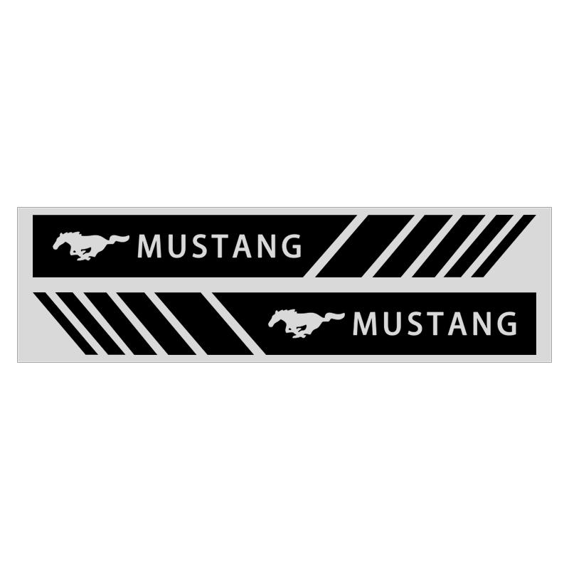Auto Rückspiegel Seite Aufkleber Streifen Aufkleber Fahrzeugkarosserie für Ford Mustang Mondeo Focus Fiesta Escape Kuga Ecosport Ranger