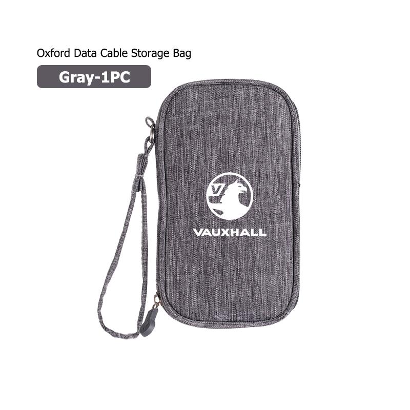 

Car Storage Bag USB Cable Phone Charger Portable Power Organizer For Vauxhall VXR Dokker Lodgy Logan Astra G J H