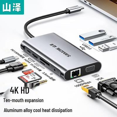 Shanze 10-in-1 USB-C Multiport Docking Station