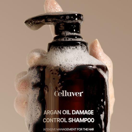 Celluver Argan Oil Damage Control Shampoo 500ml