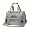 Portable Cat Carrier Bag, Breathable Polyester Soft-Sided Travel Pet Bag with Zipper Closure, Outdoor Pet Carrier