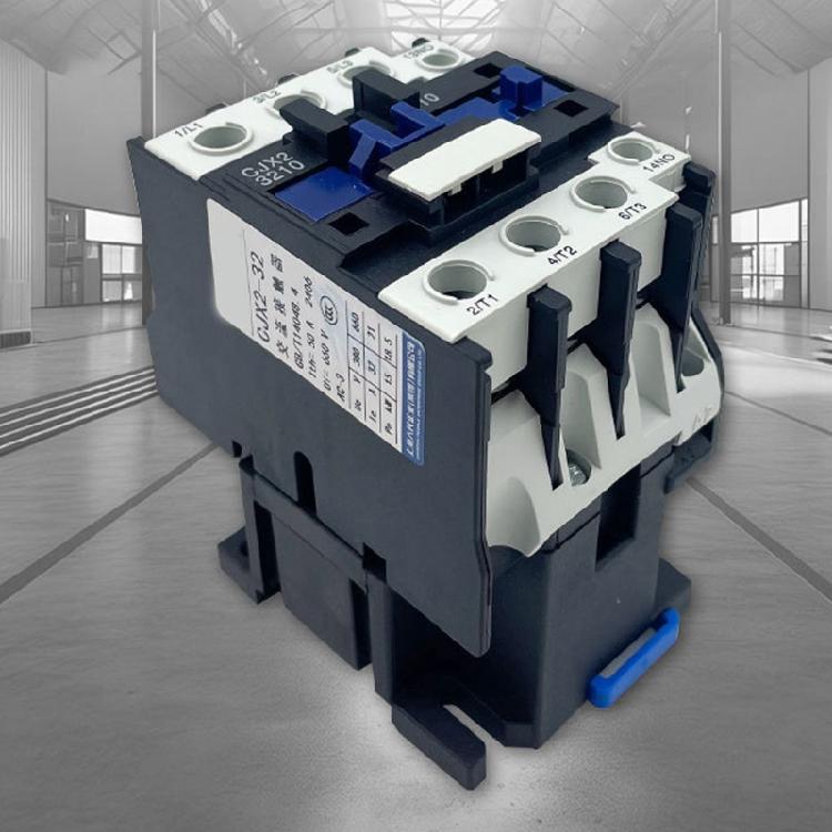 CJX2-3210 Din Rail Mounted Normal Open Contactor 8 Silver Contacts Power Contactor for Motors And Lighting Devices