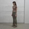 LCDC™ Sheer Frill Knit Top (Beige)