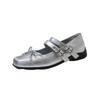 Fashion Designer Spring Women Mary Jane Shoes Fashion Square Toe Ladies Comfort Soft Sole Flats Women's Comfort Ballerinas Shoes