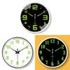 Minimalist Quartz Wall Clock With Luminous Hands For Bedroom Use
