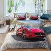 Sportwagen Luxus Bettwäsche Set Bettbezug Schlafzimmer Bettdeckenbezüge Einzel Twin King Size Bettbezug Heimtextilien