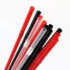 Shibase Kogyo 538 Straw Straws, Long, Flexible, for Juice Drinking, 6mm x 30cm, Pack of 500, Clear, Unwrapped, Made in Japan