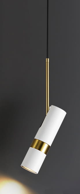 Look 1P - White Spot Hanging Spotlight