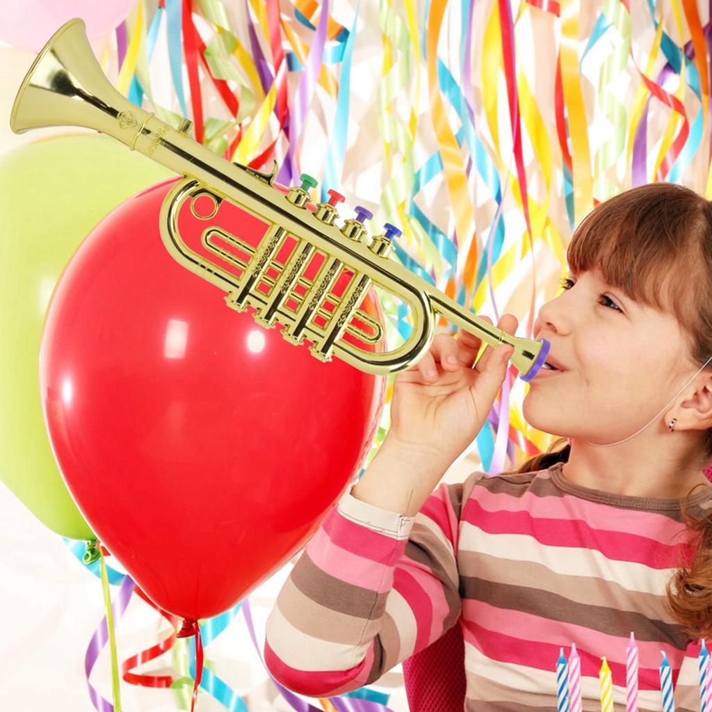 CB999 Children's Small Wind Instrument, Preschool Music Toy, Saxophone/Trumpet/Horn, Children's Music Toy