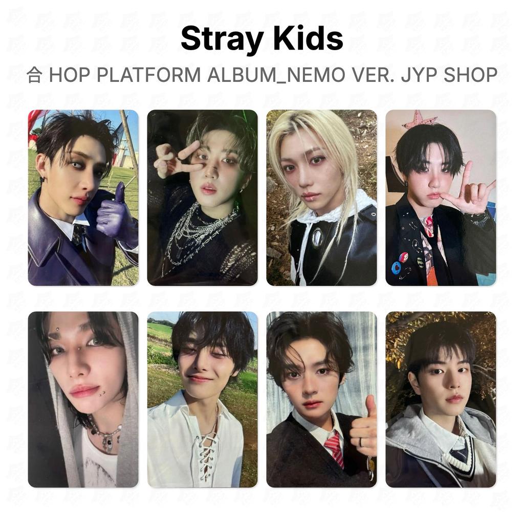 Stray Kids HOP PLATFORM ALBUM_NEMO VER. JYP SHOP Official Photocard